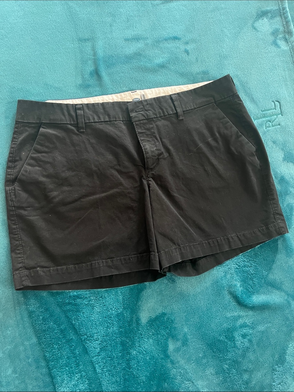 Old Navy Black Women's Chino Shorts